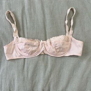 Vintage Adonna Cotton Blend Balconette Bra